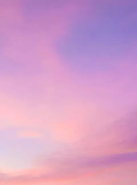 sky with a pink and purple cloud