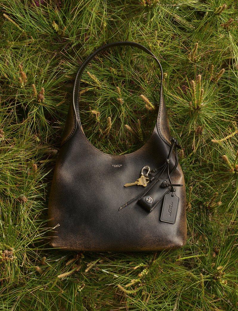 Coach ReviveYourCourage Merlot Brooklyn 28 Bag