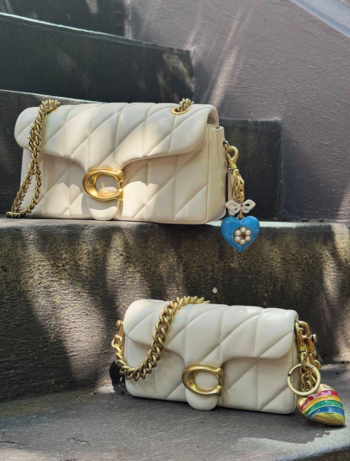 Bag styled to showcase a personal, signature style