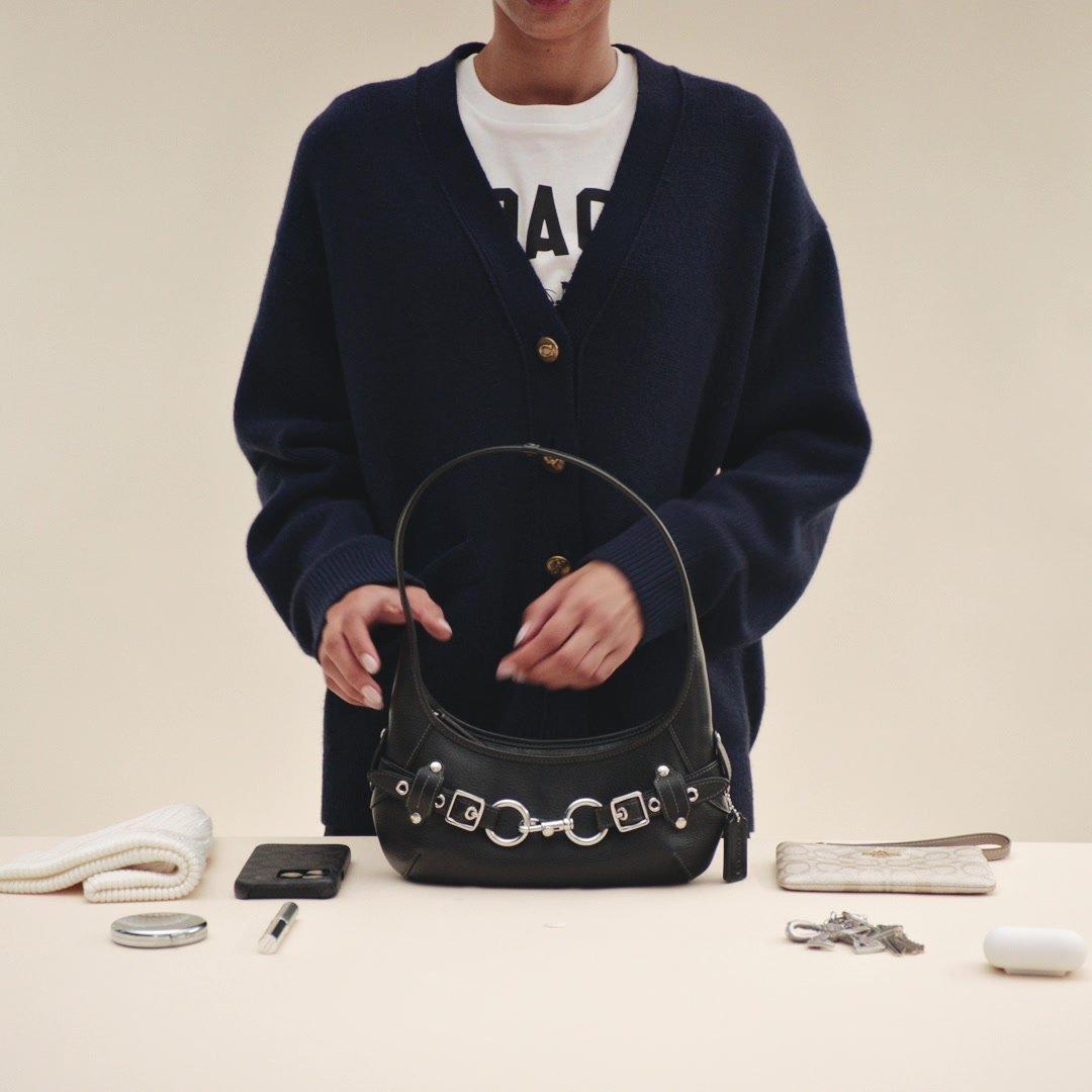 バッグ COACH signature Hobo Ergo shoulder bag Belted Ergo Shoulder Bag 26 In Signature Jacquard | COACH®