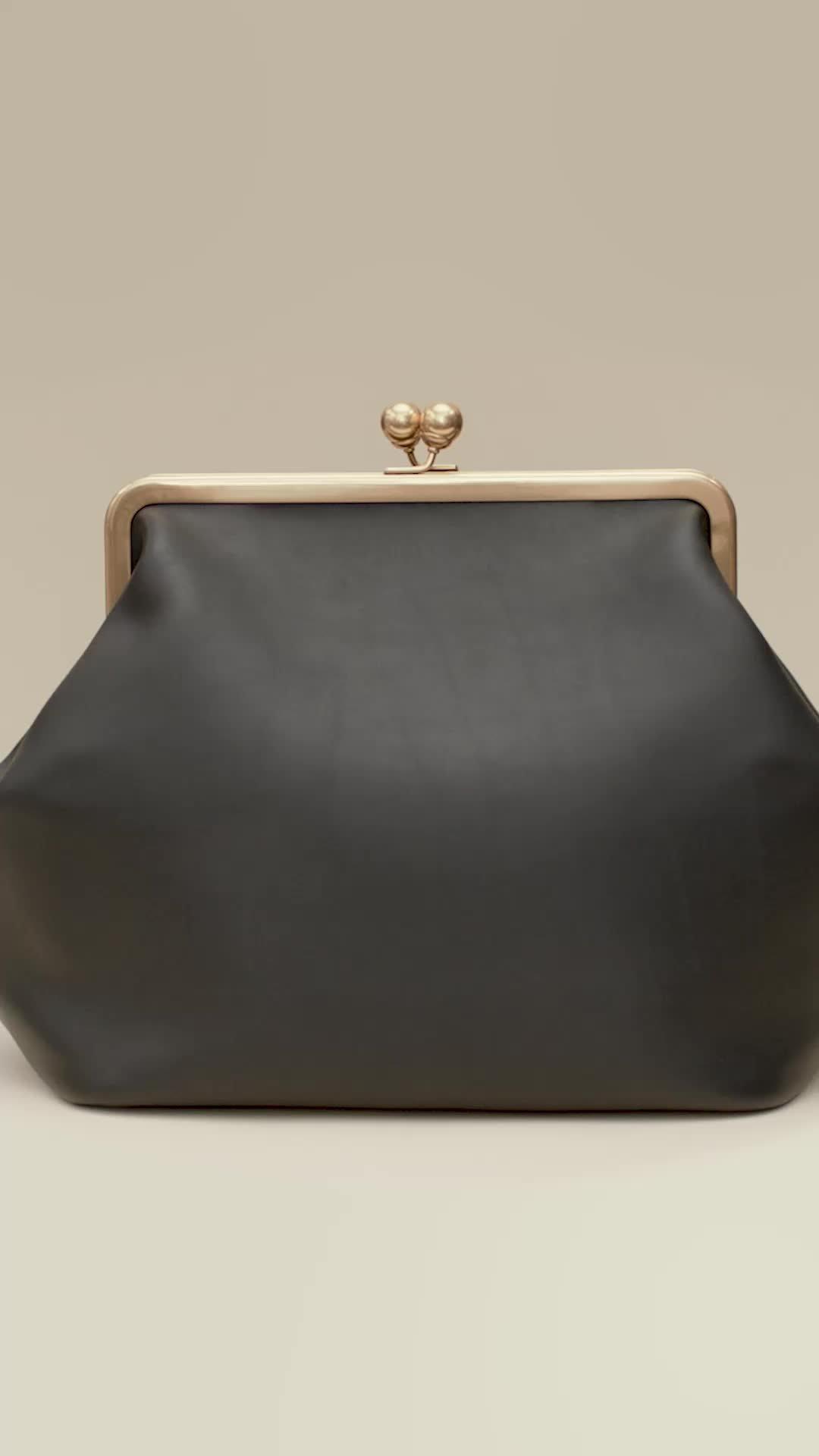 COACH® | Large Kisslock Frame Bag