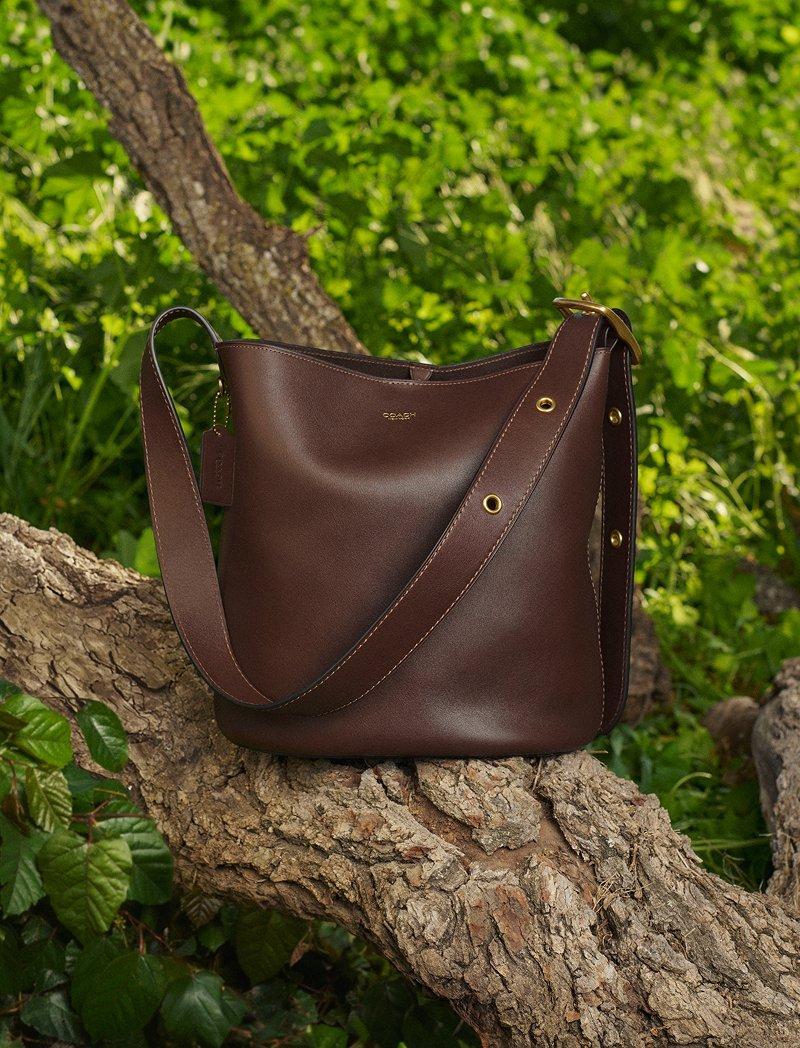 Coach ReviveYourCourage LeatherBleecker Bucket Bag