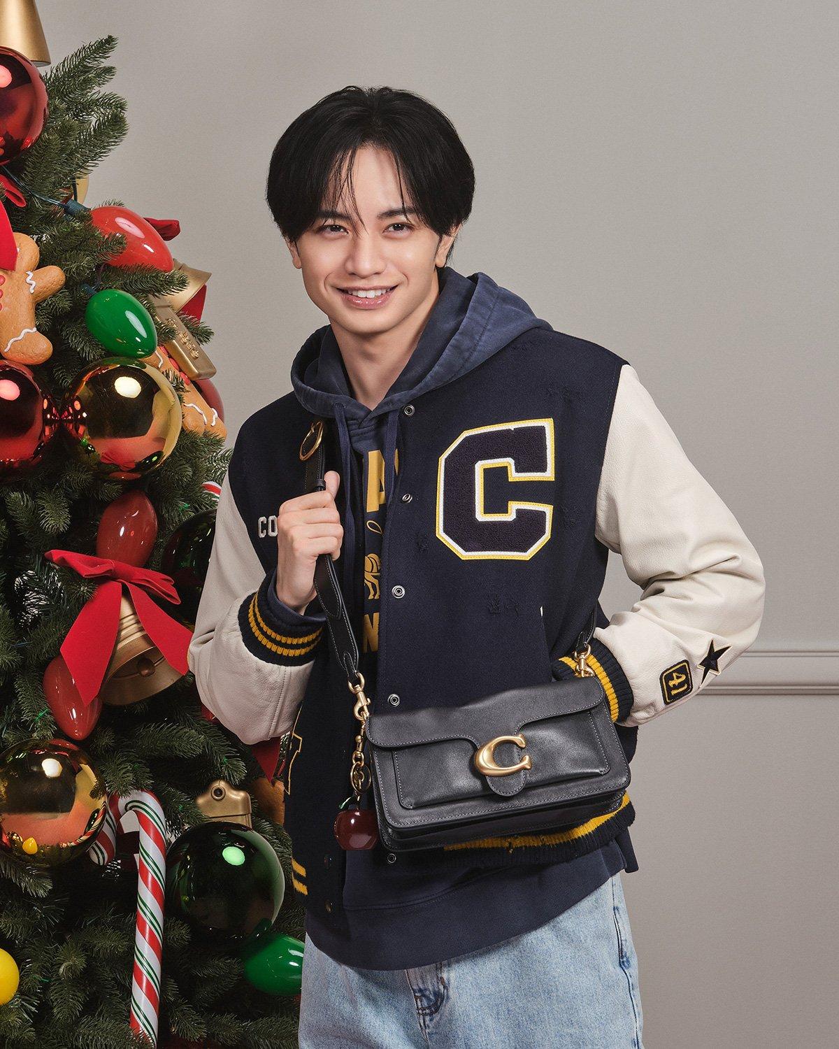 公式】COACH – コーチ 中島健人 2025年ホリデーキャンペーン