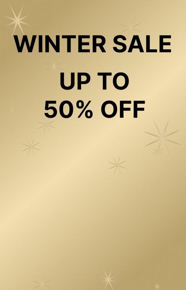 winter sale up to 50%off