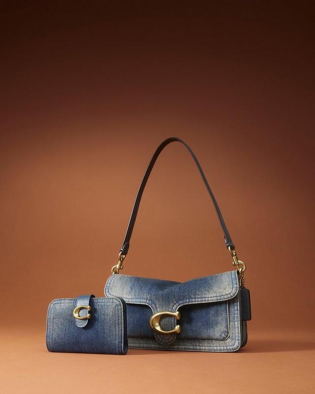 tabby wallet and tabby shoulder bag in denim