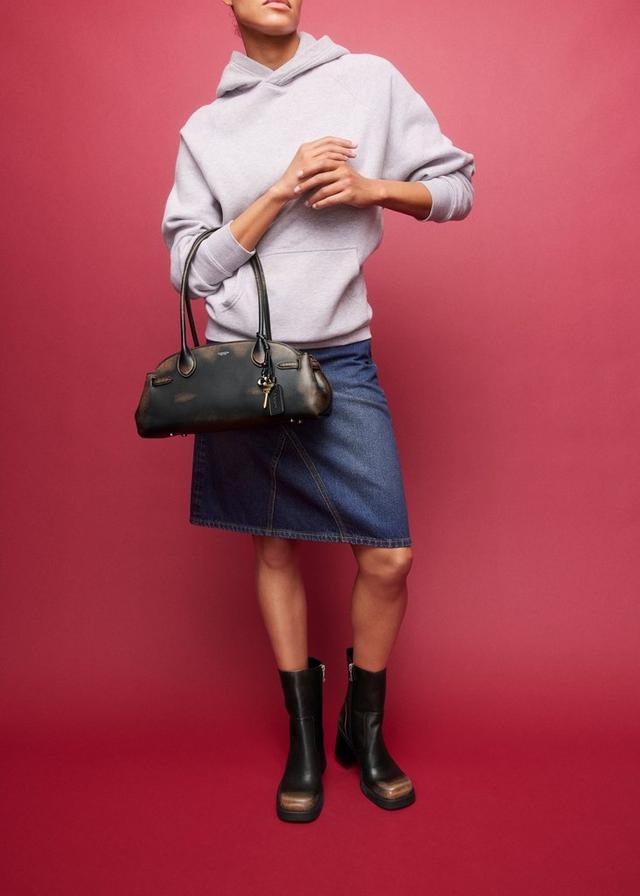 【美品】COACH 黒 レザー トートバッグ（ショルダー紐付き） COACH 新作セール コーチ バッグ トートバッグ ショルダーバッグ