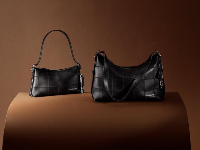 美品　CoachTopiaコーチ　エルゴ　ブラウン ブラック ハンドバッグ 美品 CoachTopiaコーチ エルゴ ブラウン ブラック ハンドバッグ 楽天